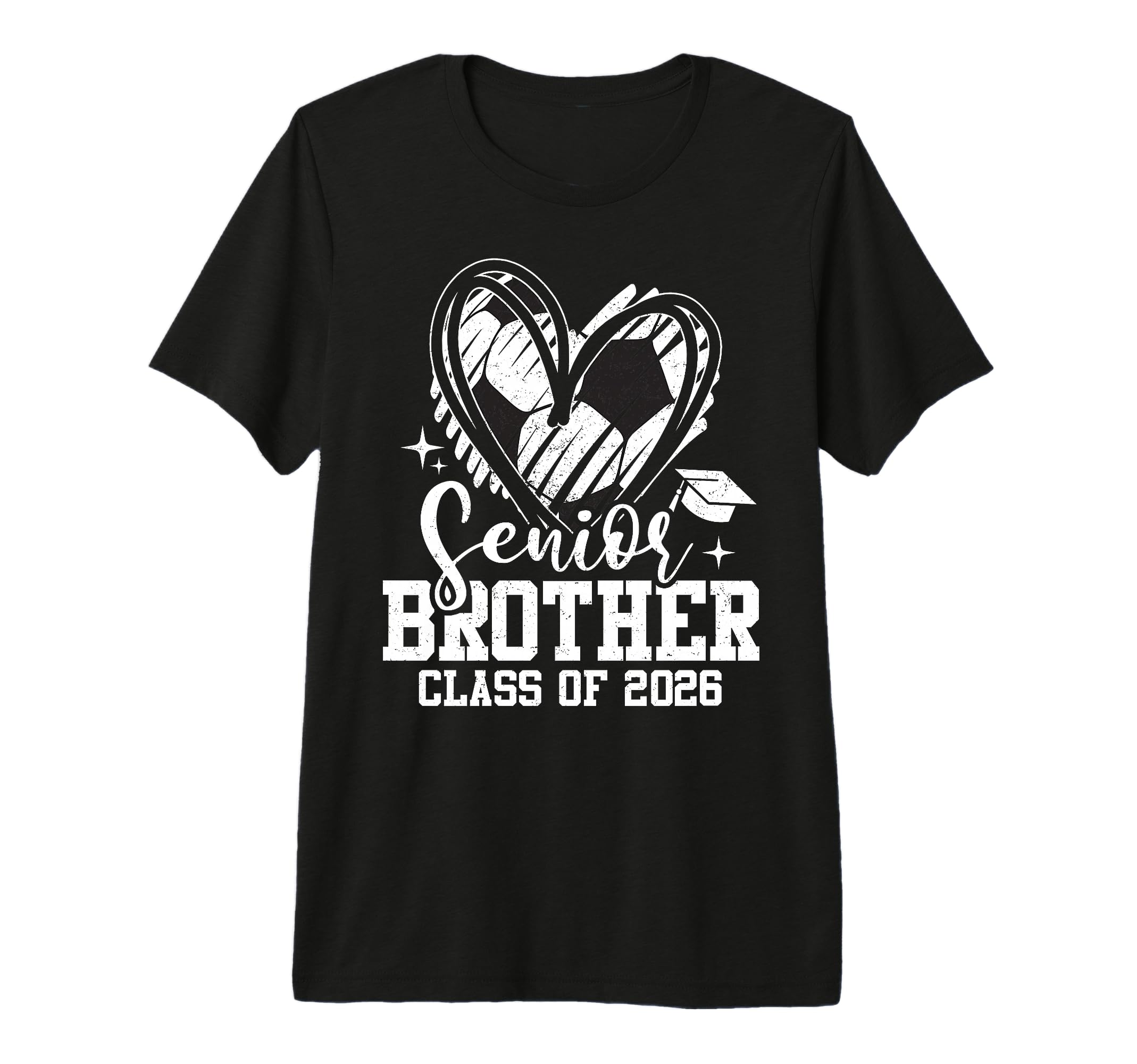 Senior Brother Class 2026 Soccer T-Shirt - Trendy Graphic Unisex - T-Shirt, Sweatshirt, Hoodie