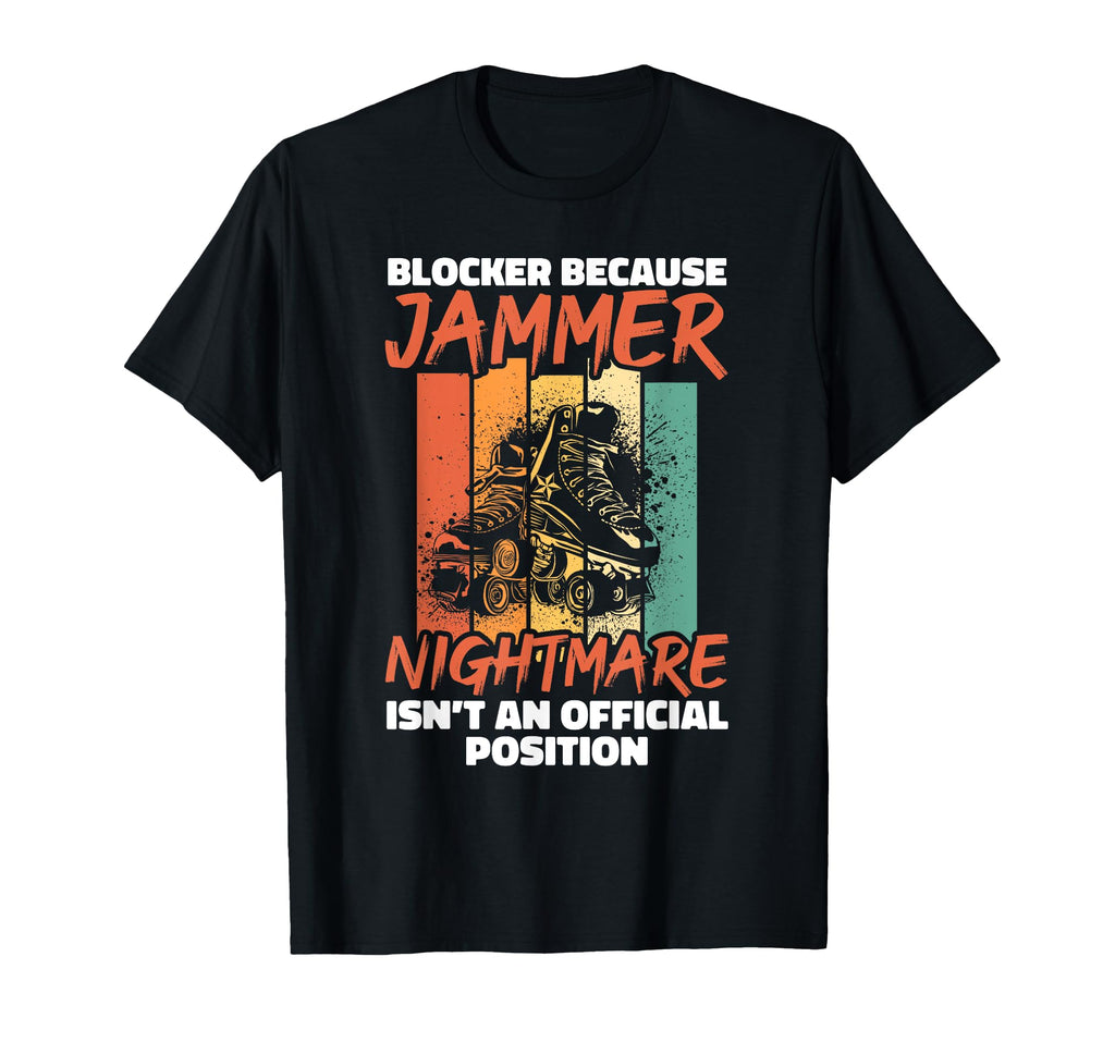Roller Derby Skate Colorful Roller T-Shirt - Custom Art Print for Adults - T-Shirt, Sweatshirt, Hoodie