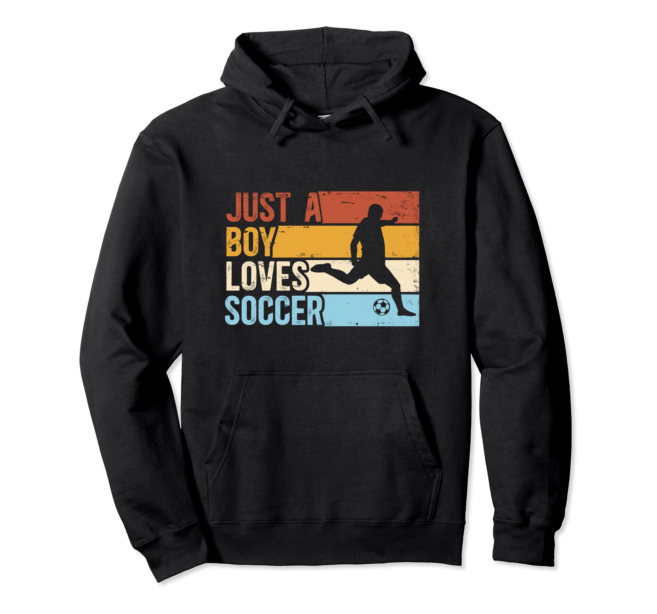 Funny Just Who Loves Soccer Hoodie - Aesthetic Graphic for Adults - T-Shirt, Sweatshirt, Hoodie