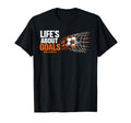 Football Player Inspirational Goals T-Shirt - Minimalist Print Unisex - T-Shirt, Sweatshirt, Hoodie