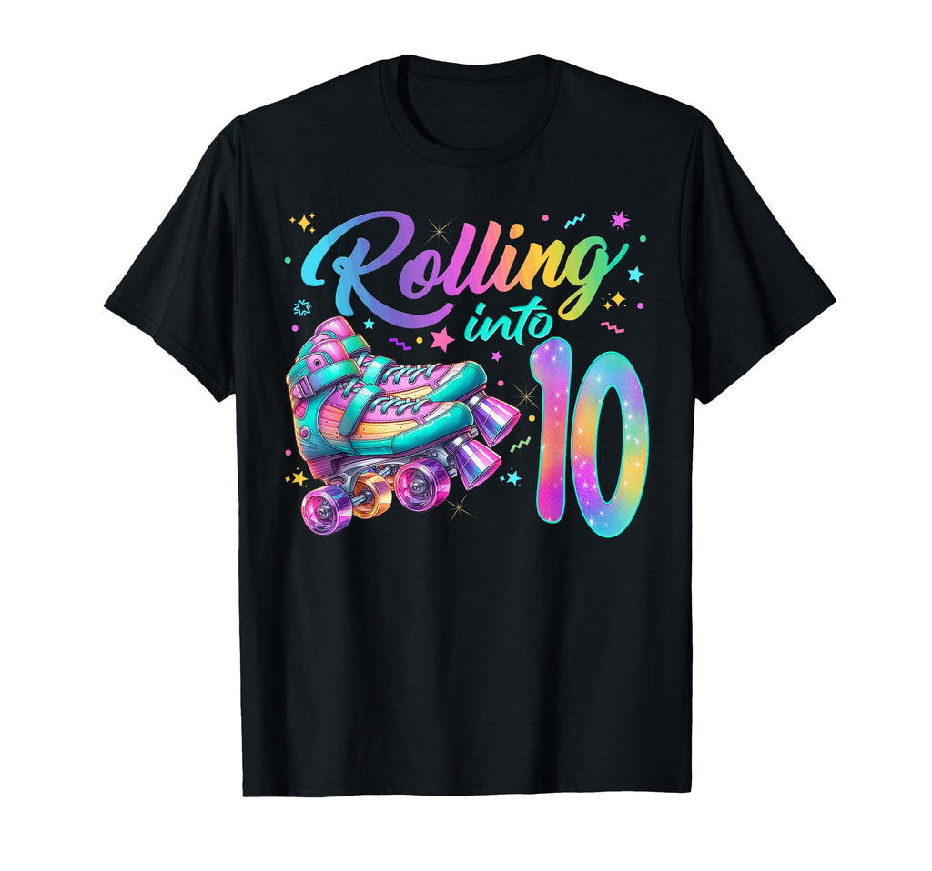 Roller Skates Birthday Skating Party T-Shirt - Fun Novelty Design Unisex - T-Shirt, Sweatshirt, Hoodie
