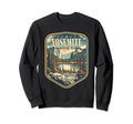 Yosemite National Park California Stars Sweatshirt - Trendy Graphic Unisex - T-Shirt, Sweatshirt, Hoodie