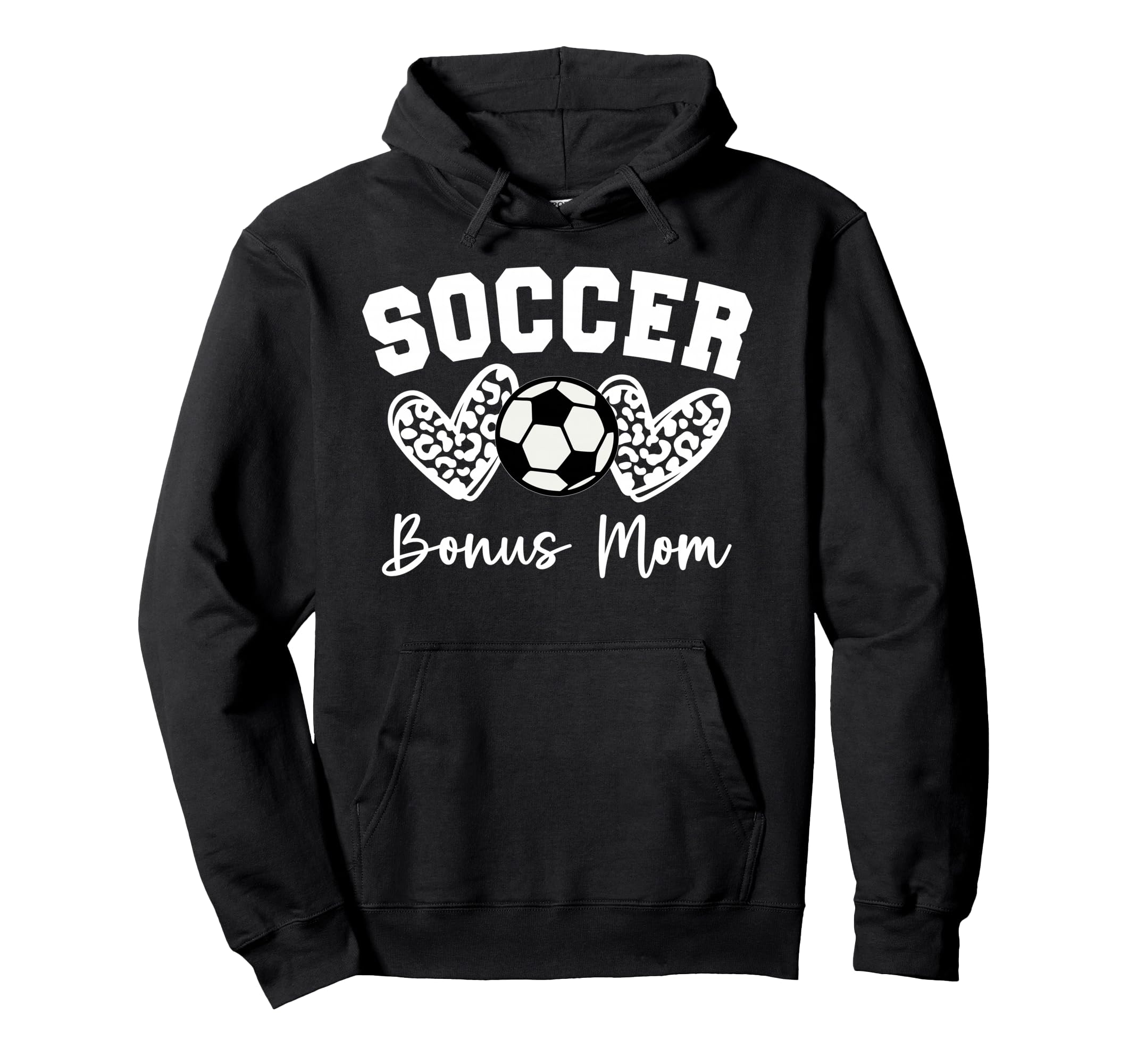 Soccer Bonus Mom Matching Family Soccer Hoodie - Unique Graphic Men Women - T-Shirt, Sweatshirt, Hoodie