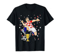 Croatian Soccer Gifts Soccer T-Shirt - Minimalist Print for Adults - T-Shirt, Sweatshirt, Hoodie
