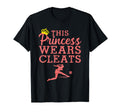 Soccer Princess Wears Cleats Football T-Shirt - Trendy Graphic Men Women - T-Shirt, Sweatshirt, Hoodie