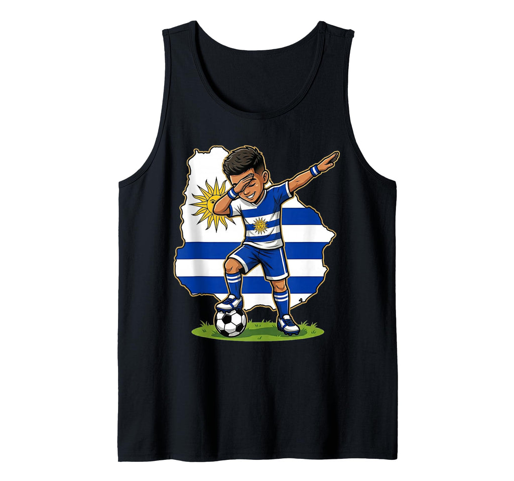 Uruguay Soccer Dab Flag T-Shirt - Streetwear Style Men Women - T-Shirt, Sweatshirt, Hoodie