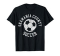 Skamania County Soccer Distressed 90S T-Shirt - Aesthetic Graphic Unisex - T-Shirt, Sweatshirt, Hoodie
