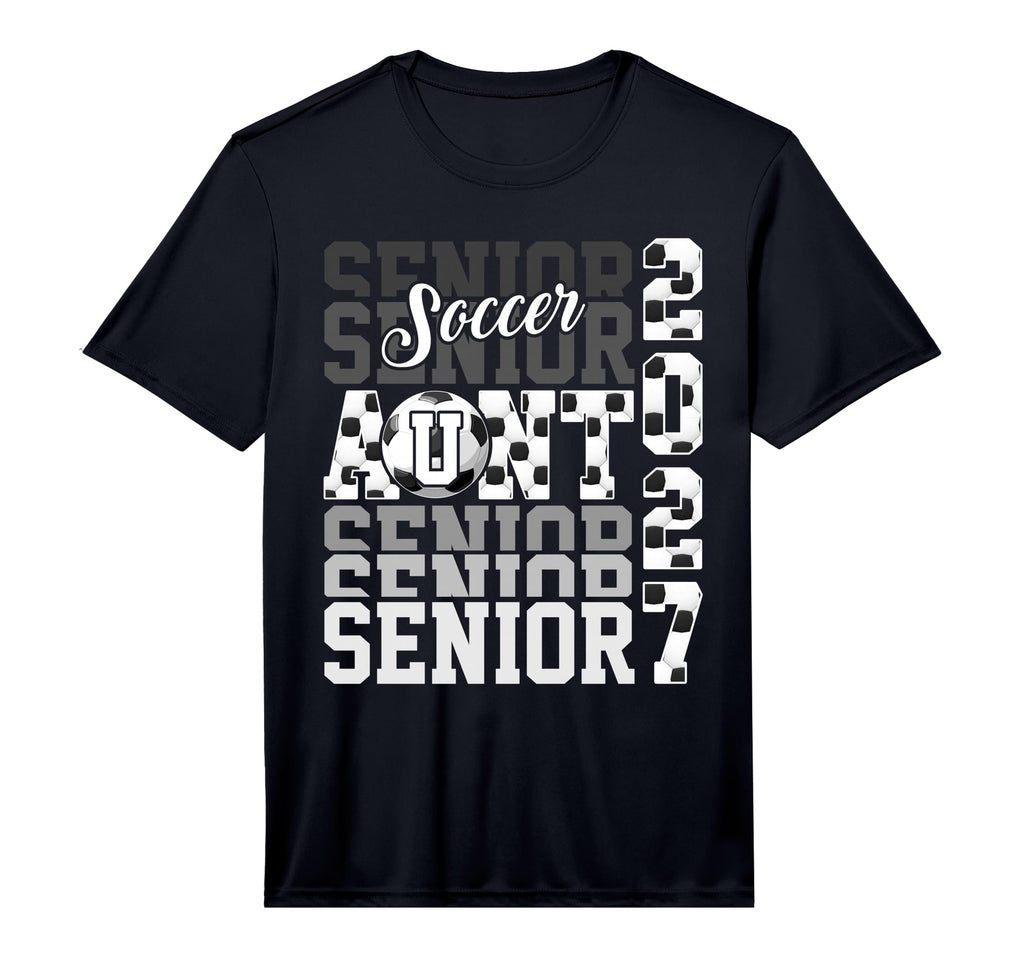 Senior 2027 Soccer Aunt Proud Family T-Shirt - Unique Graphic Unisex - T-Shirt, Sweatshirt, Hoodie