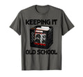 Keeping It Old School Vinyl Record T-Shirt - Unique Graphic for Adults - T-Shirt, Sweatshirt, Hoodie