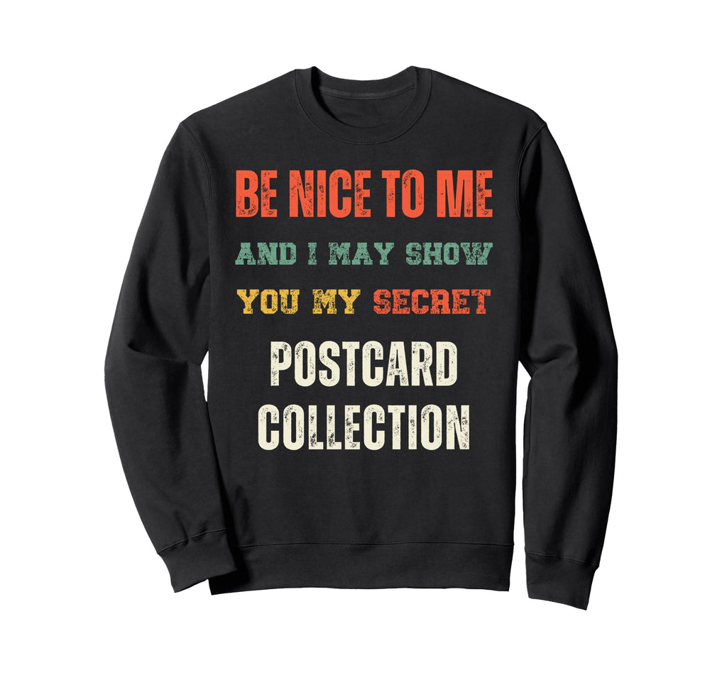 Funny Postcard Collection Collectors Sweatshirt - Graphic Print Men Women - T-Shirt, Sweatshirt, Hoodie
