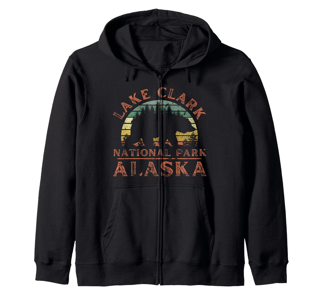 Lake Clark National Park Alaska Sweatshirt - Minimalist Print Men Women - T-Shirt, Sweatshirt, Hoodie