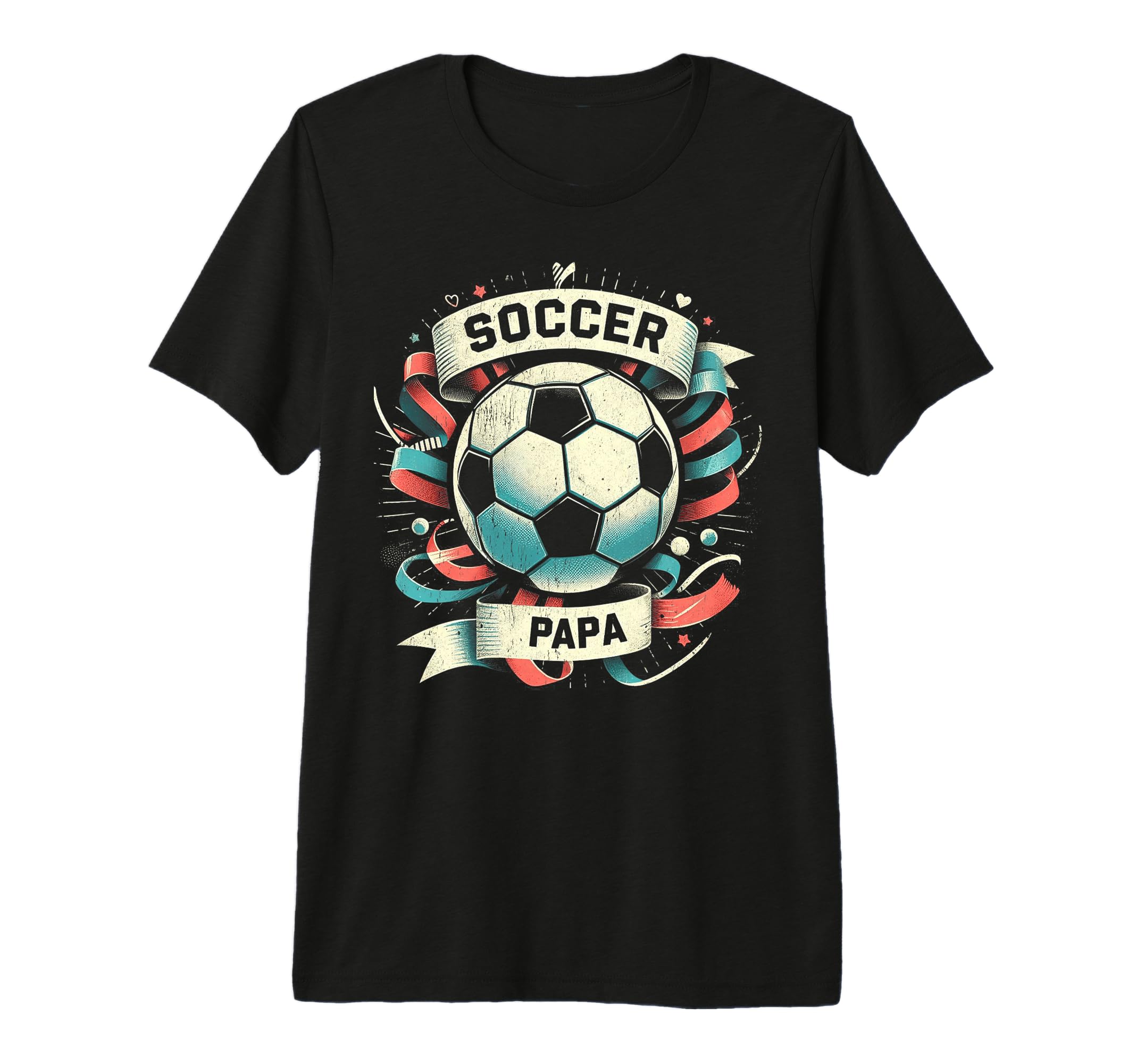 Soccer Papa Family Matching Dad Fathers T-Shirt - Novelty Apparel Unisex - T-Shirt, Sweatshirt, Hoodie