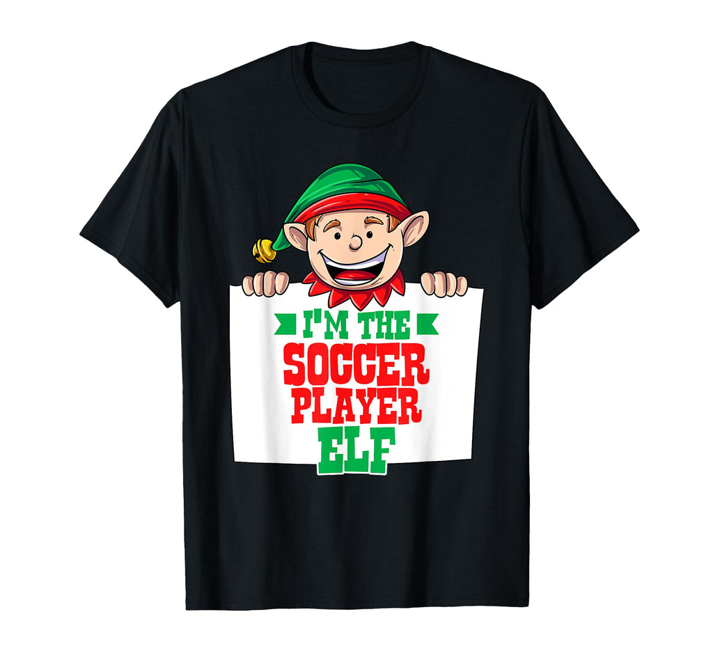 Im Soccer Player Elf Male Elf Family T-Shirt - Novelty Apparel Unisex - T-Shirt, Sweatshirt, Hoodie