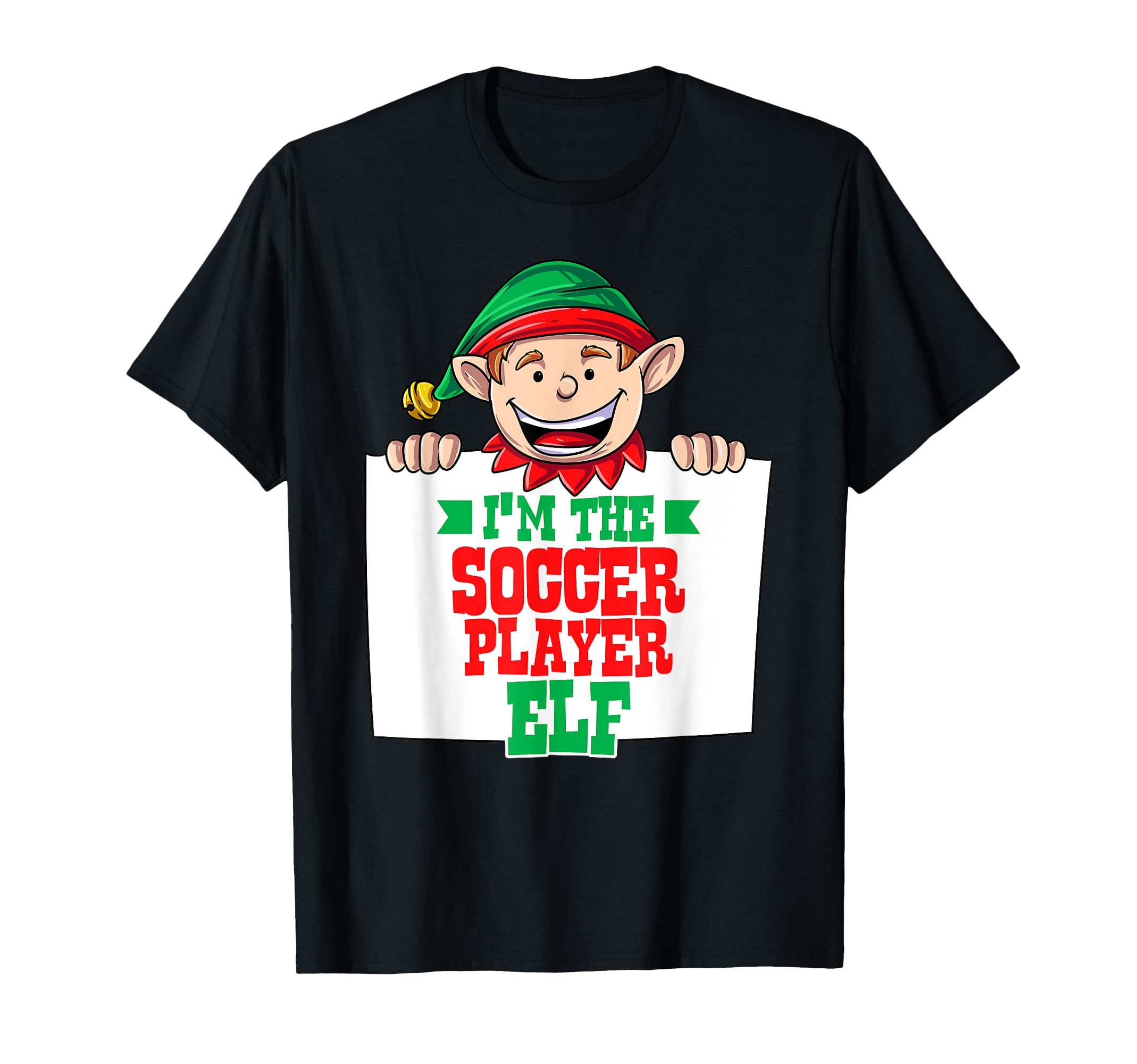 Im Soccer Player Elf Male Elf Family T-Shirt - Novelty Apparel Unisex - T-Shirt, Sweatshirt, Hoodie