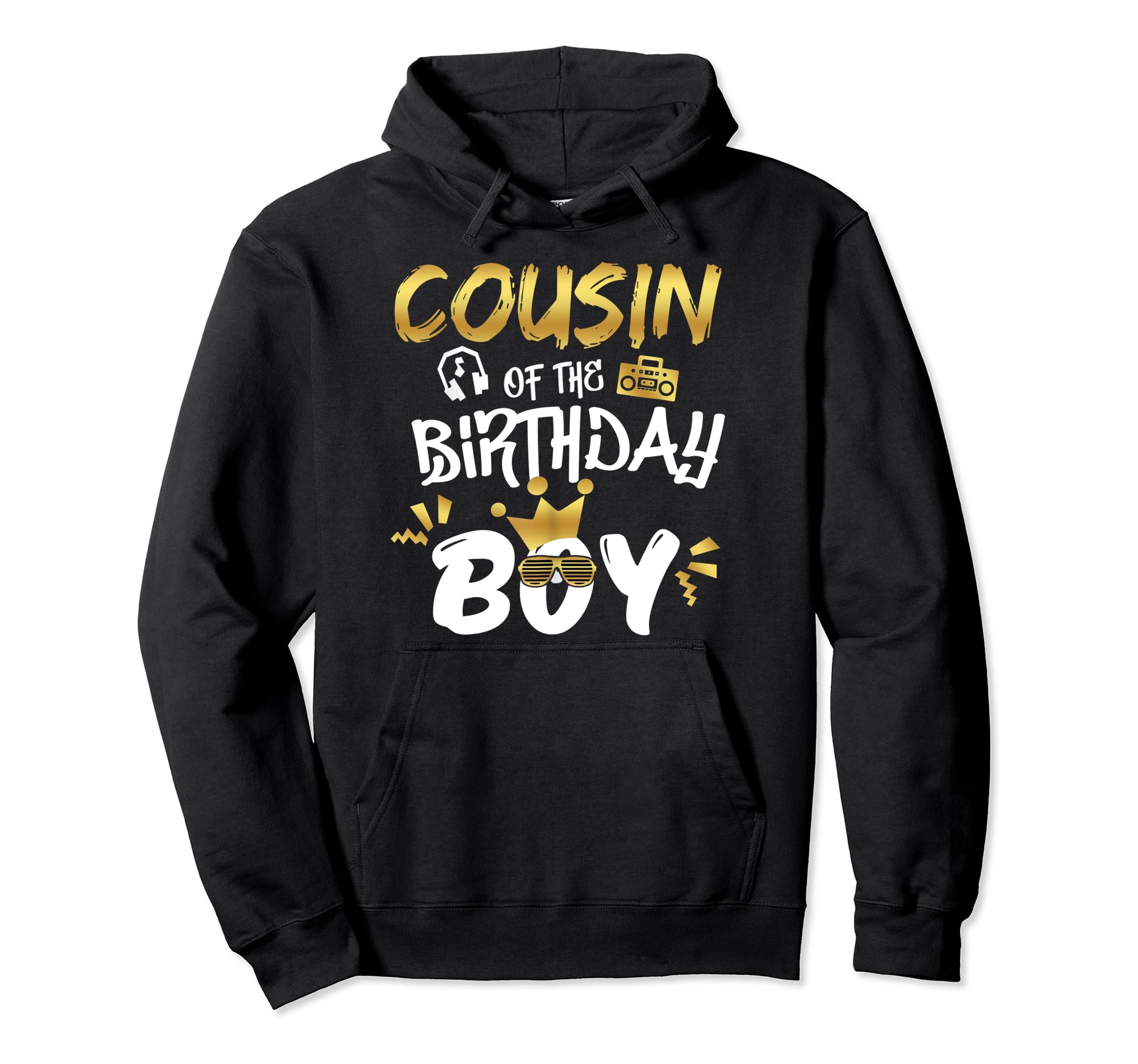 Cousin Birthday Notorious One Old Hoodie - Trendy Graphic for Adults - T-Shirt, Sweatshirt, Hoodie