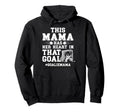 Proud Hockey Goalie Mama Ice Hockey Hoodie - Casual Everyday Wear Unisex - T-Shirt, Sweatshirt, Hoodie
