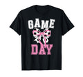 Game Day Soccer Game Day Coquette T-Shirt - Graphic Print Men Women - T-Shirt, Sweatshirt, Hoodie
