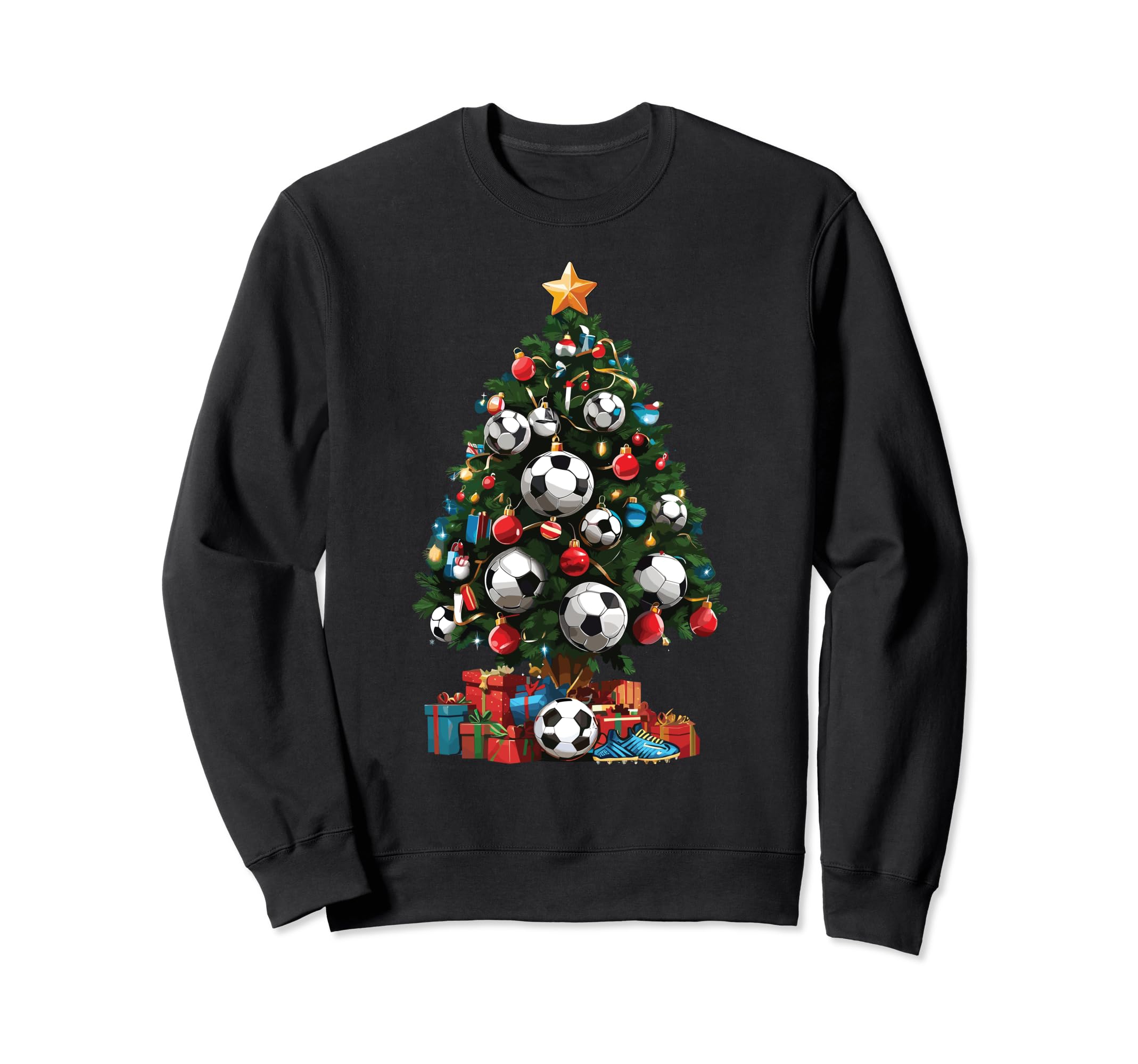 Soccer Equipment Tree Sports Football Sweatshirt - Trendy Graphic Unisex - T-Shirt, Sweatshirt, Hoodie