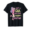 Just Who Loves Anime Roller Skating T-Shirt - Trendy Graphic Men Women - T-Shirt, Sweatshirt, Hoodie