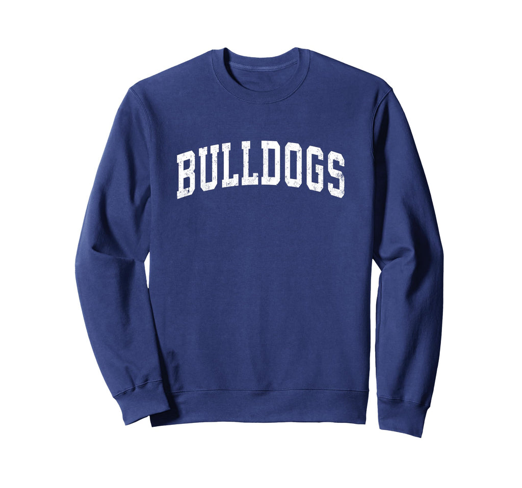 Bulldogs Mascot Athletic Sports Name Sweatshirt - Trendy Graphic Men Women - T-Shirt, Sweatshirt, Hoodie