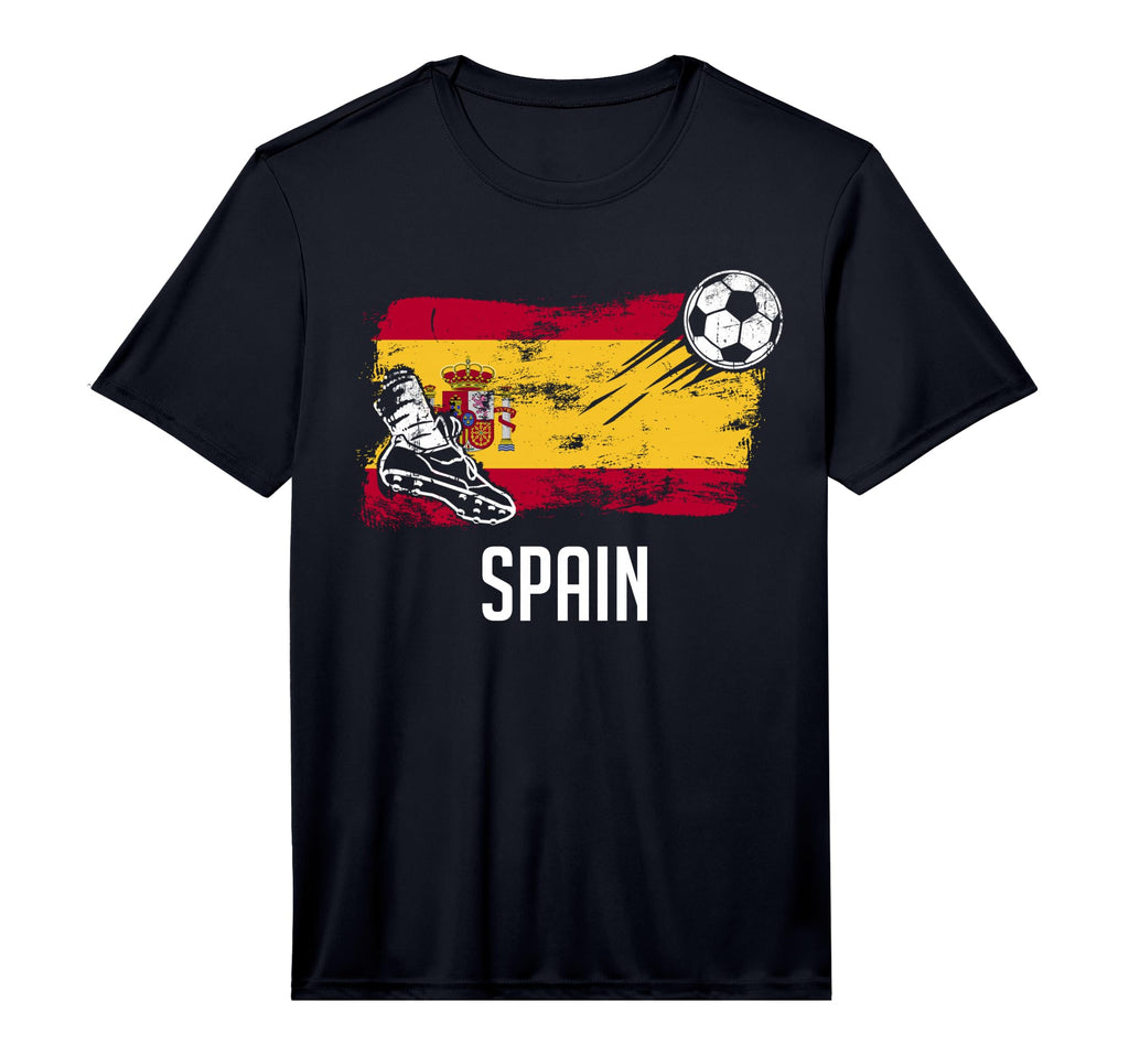 Spain Flag Spanish Soccer Flag Spanish T-Shirt - Aesthetic Graphic Unisex - T-Shirt, Sweatshirt, Hoodie