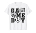 Soccer Coquette Bow Gameday Cheer Mom T-Shirt - Graphic Print for Adults - T-Shirt, Sweatshirt, Hoodie