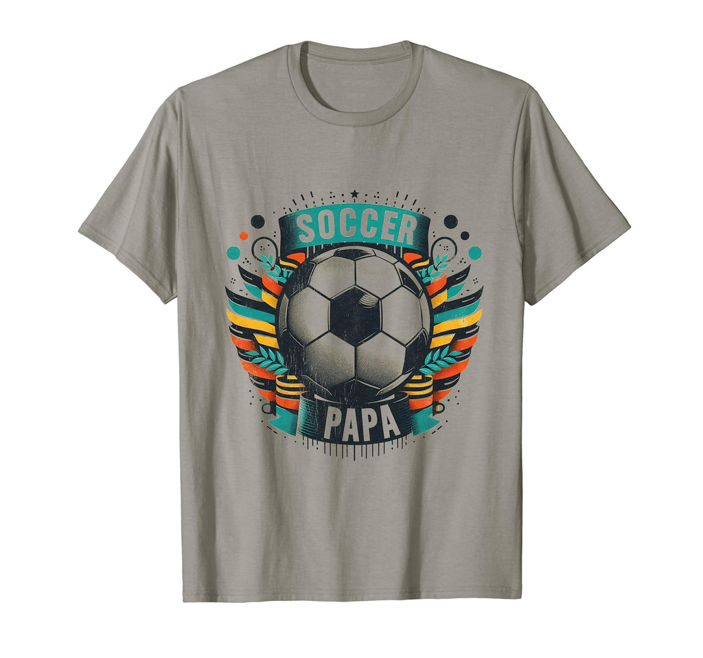 Soccer Papa Family Matching Dad T-Shirt - Unique Graphic for Adults - T-Shirt, Sweatshirt, Hoodie