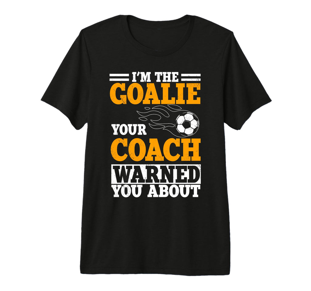 Goalie Soccer Player Team Goalkeeper T-Shirt - Custom Art Print Unisex - T-Shirt, Sweatshirt, Hoodie