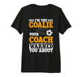Goalie Soccer Player Team Goalkeeper T-Shirt - Custom Art Print Unisex - T-Shirt, Sweatshirt, Hoodie
