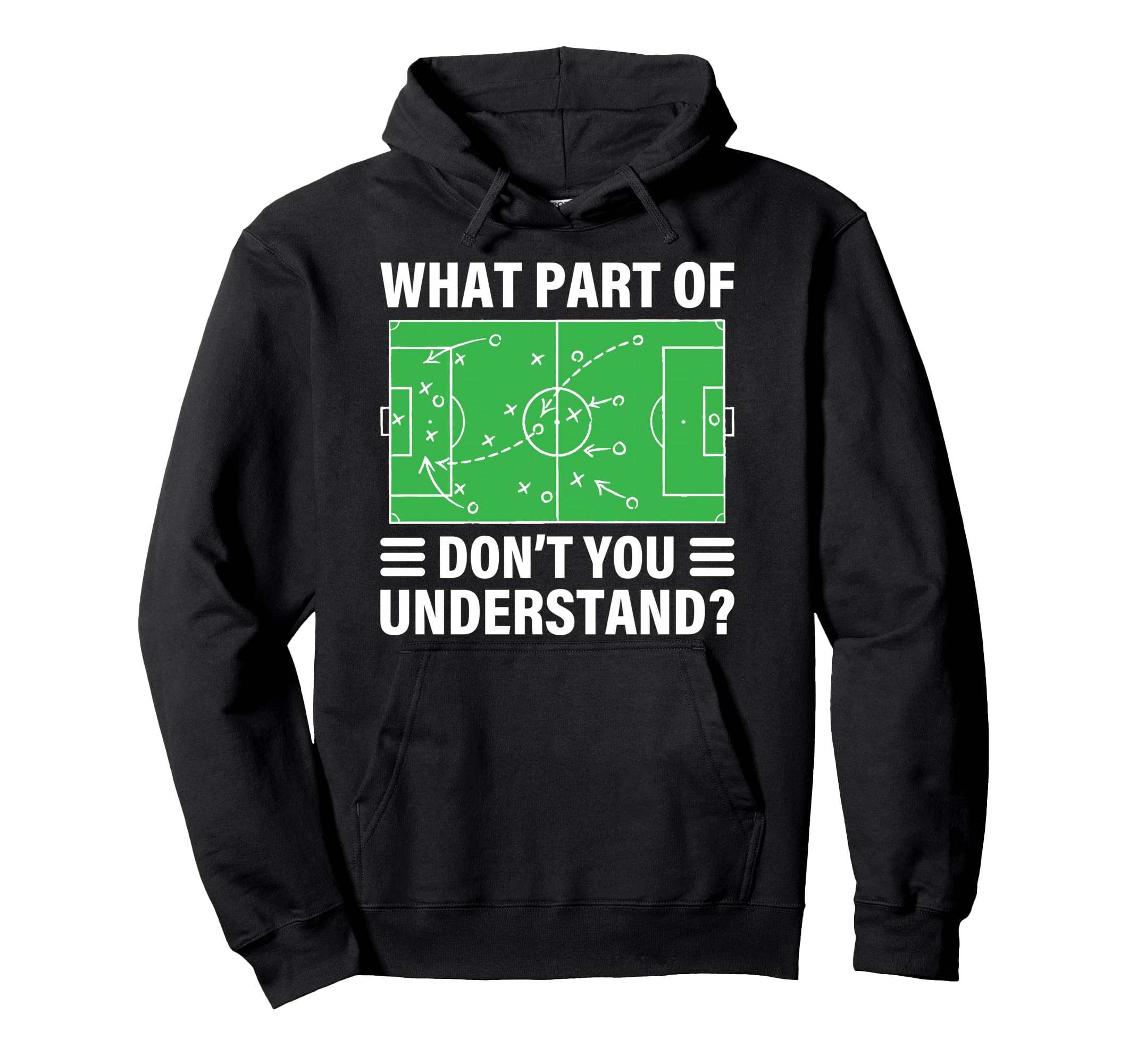 Funny What Part Soccer Dont You Hoodie - Aesthetic Graphic for Adults - T-Shirt, Sweatshirt, Hoodie