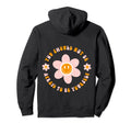 Writing Back Hippie Flower Boho Hoodie - Novelty Apparel Unisex - T-Shirt, Sweatshirt, Hoodie