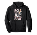 Rollerskates Roll Beat Funny 70S 80S Hoodie - Fun Novelty Design Unisex - T-Shirt, Sweatshirt, Hoodie