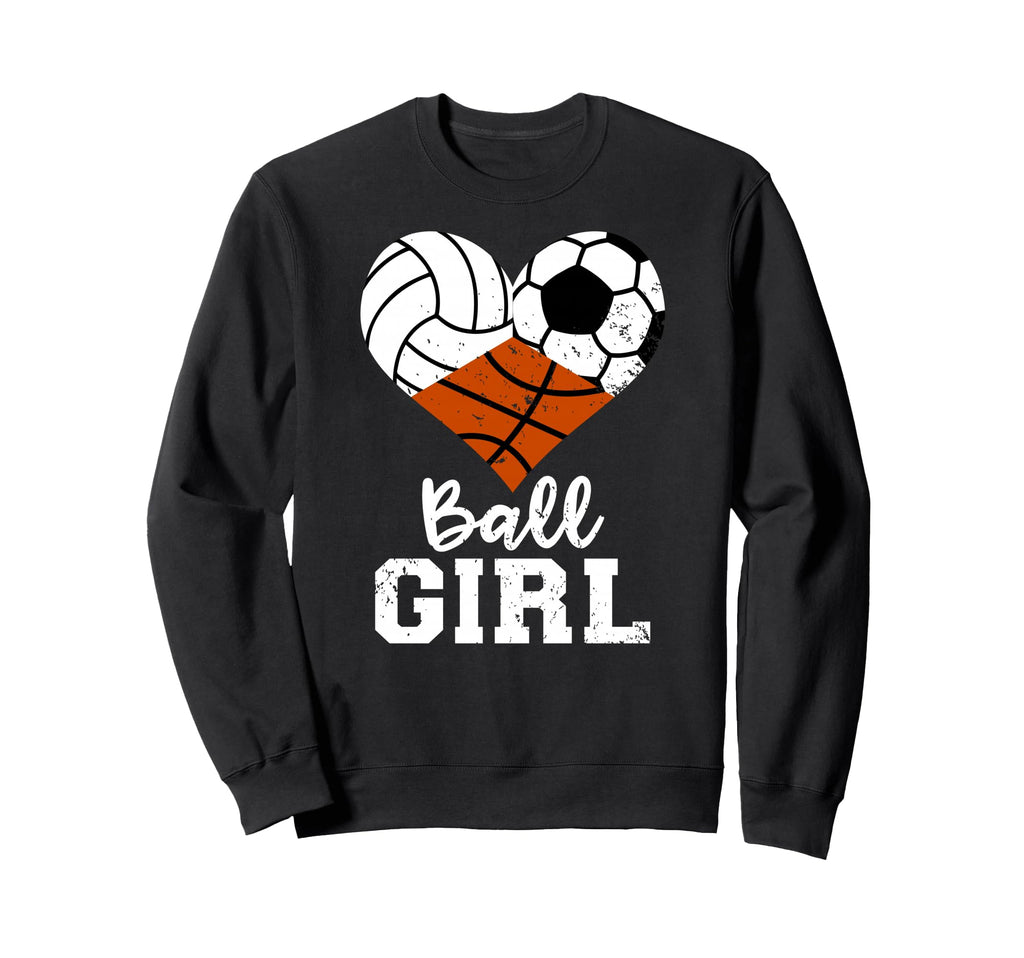 Ball Funny Volleyball Soccer Sweatshirt - Fun Novelty Design Unisex - T-Shirt, Sweatshirt, Hoodie