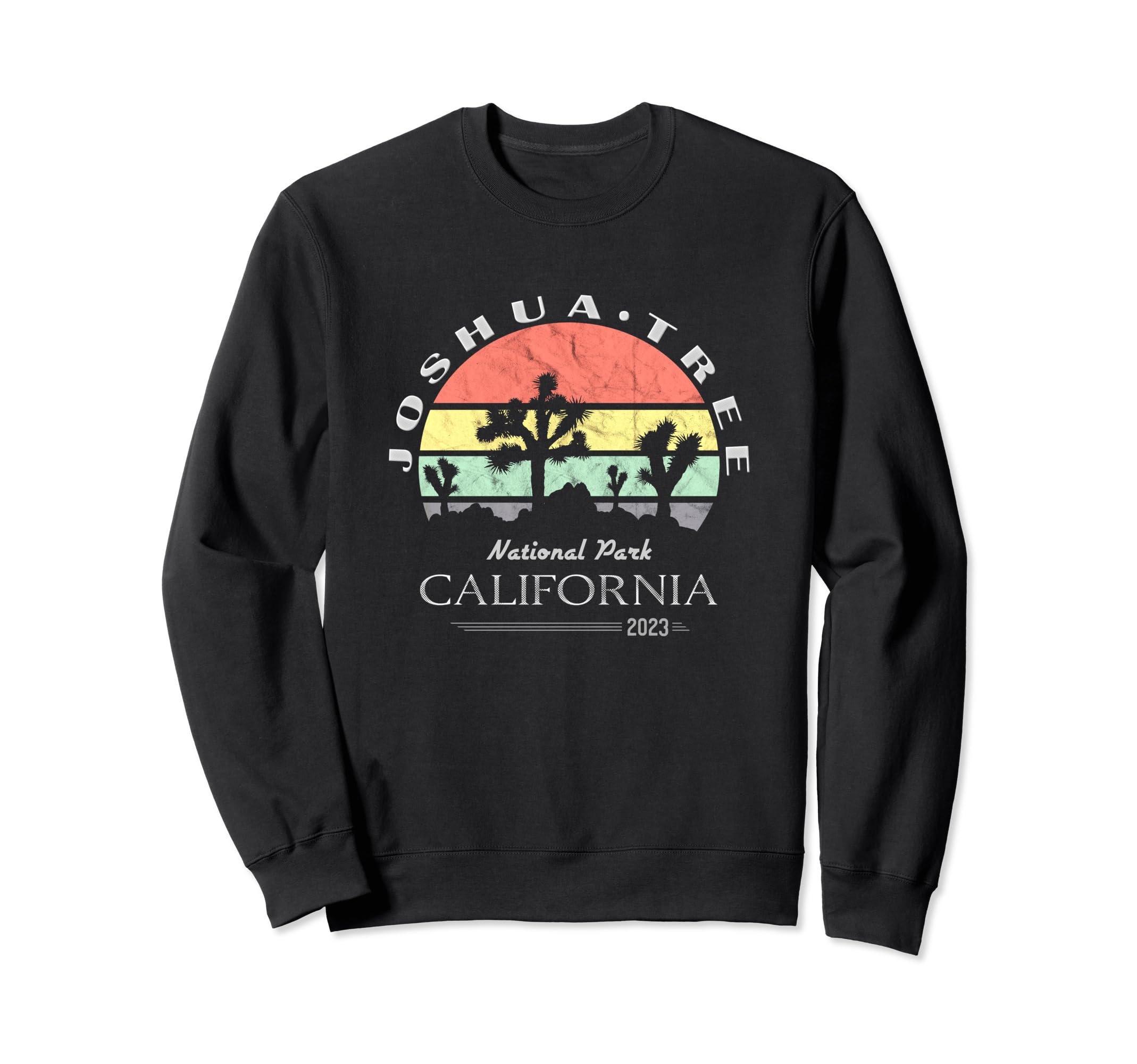 Joshua Tree National Park 2023 Camping Sweatshirt - Novelty Apparel Unisex - T-Shirt, Sweatshirt, Hoodie