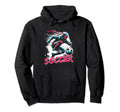 Soccer Ninja Ninja Playing Football Hoodie - Custom Art Print for Adults - T-Shirt, Sweatshirt, Hoodie