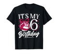 Its My Six 6Th Birthday Volleyball T-Shirt - Minimalist Print for Adults - T-Shirt, Sweatshirt, Hoodie