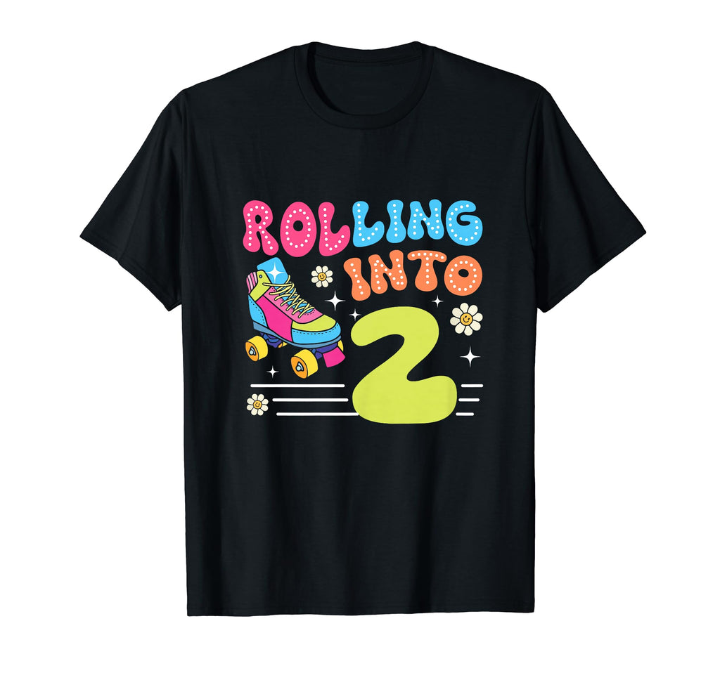 Rolling Into 2 Year Old2Nd Roller T-Shirt - Streetwear Style for Adults - T-Shirt, Sweatshirt, Hoodie