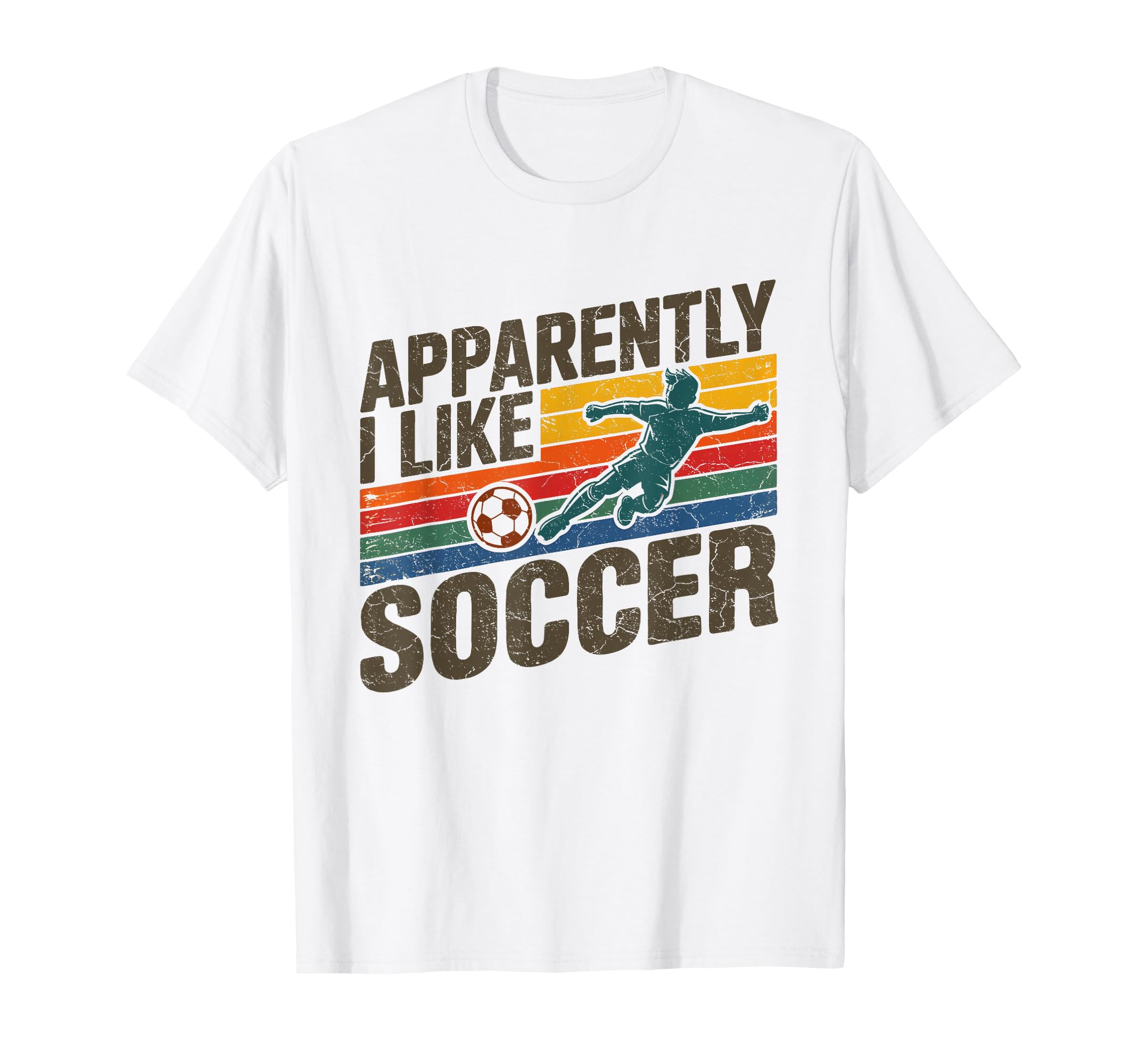 Apparently I Like Soccer Season T-Shirt - Minimalist Print for Adults - T-Shirt, Sweatshirt, Hoodie
