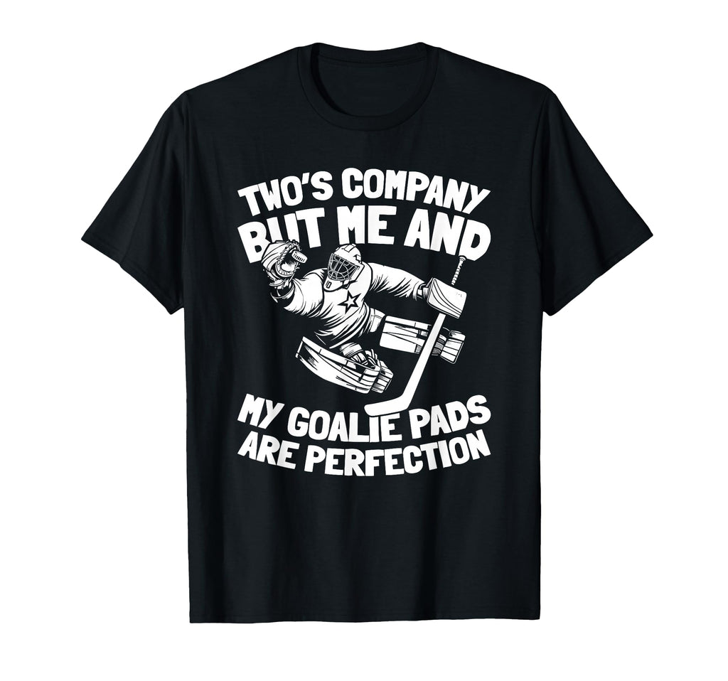 Hockey Goalkeeper Ice Hockey Goalie T-Shirt - Minimalist Print for Adults - T-Shirt, Sweatshirt, Hoodie