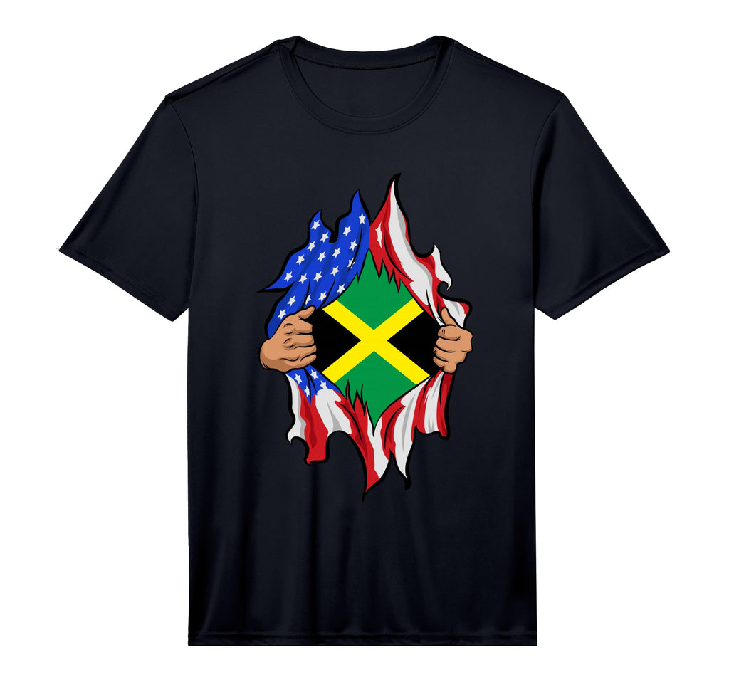 Jamaican Blood Inside Me Proud T-Shirt - Casual Everyday Wear for Adults - T-Shirt, Sweatshirt, Hoodie