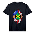Jamaican Blood Inside Me Proud T-Shirt - Casual Everyday Wear for Adults - T-Shirt, Sweatshirt, Hoodie