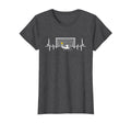 Water Polo Player Pulse Heartbeat Goalie T-Shirt - Unique Graphic Unisex - T-Shirt, Sweatshirt, Hoodie