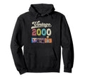 2000 Birthday Funny Old Cassette Tape Hoodie - Unique Graphic for Adults - T-Shirt, Sweatshirt, Hoodie