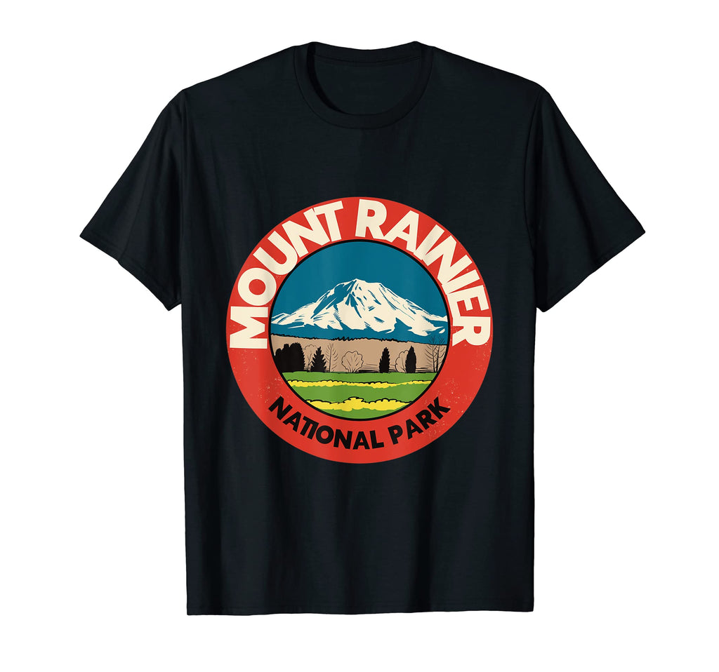 Mount Rainier National Park T-Shirt - Casual Everyday Wear for Adults - T-Shirt, Sweatshirt, Hoodie