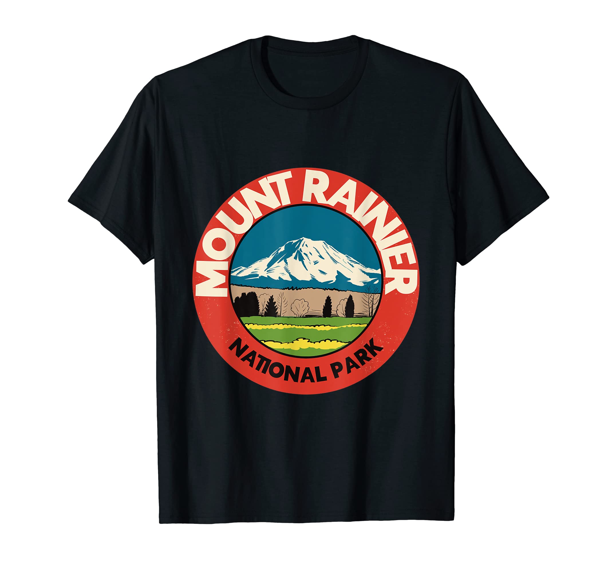 Mount Rainier National Park T-Shirt - Casual Everyday Wear for Adults - T-Shirt, Sweatshirt, Hoodie