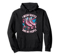 I Wear Skates Roller Skate Roller Hoodie - Aesthetic Graphic Unisex - T-Shirt, Sweatshirt, Hoodie