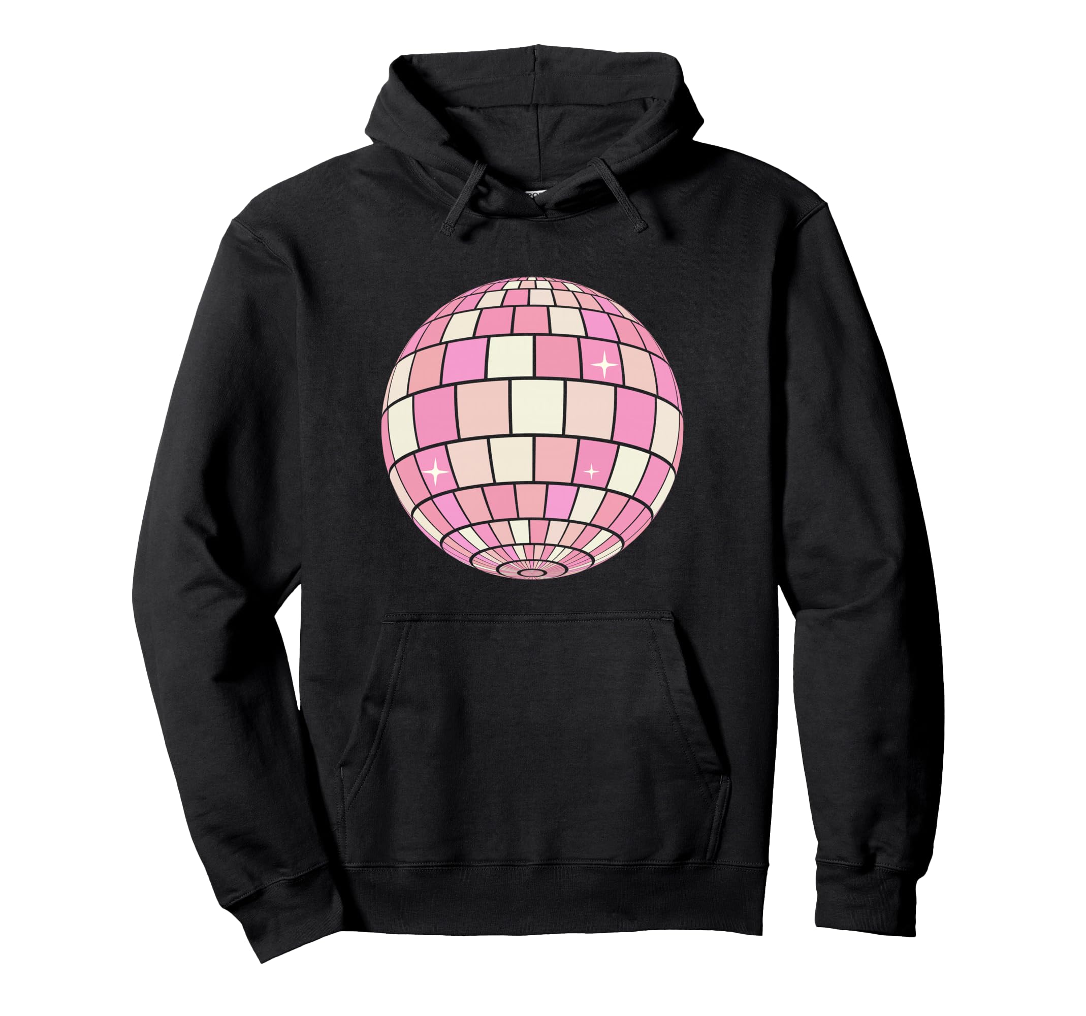 Danish Pastel Aesthetic Disco Ball Hoodie - Aesthetic Graphic Men Women - T-Shirt, Sweatshirt, Hoodie