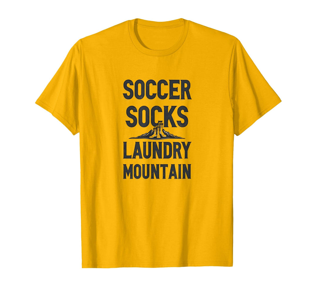 Soccer Socks Laundry Mountain Mom Life T-Shirt - Trendy Graphic Unisex - T-Shirt, Sweatshirt, Hoodie
