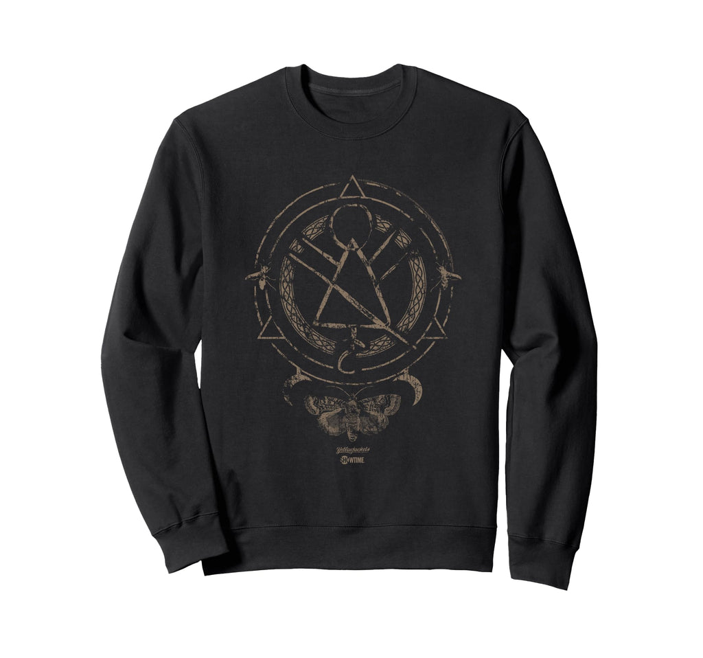 Yellowjackets Distressed Symbol Sweatshirt - Casual Everyday Wear Men Women - T-Shirt, Sweatshirt, Hoodie