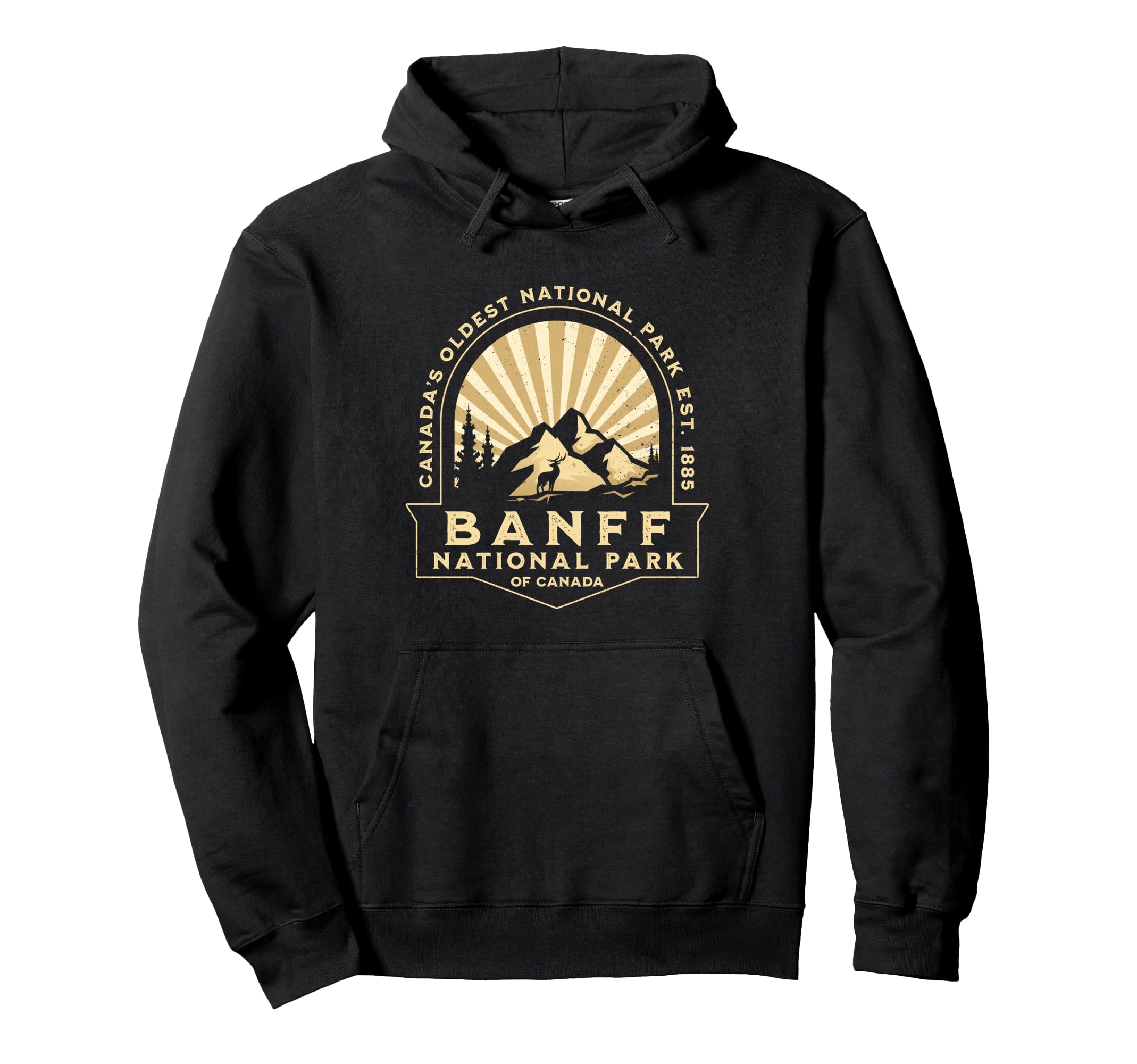 Banff National Park Canada Souvenir Hoodie - Novelty Apparel Unisex - T-Shirt, Sweatshirt, Hoodie